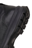 Male Khaki Lace-up Thick-soled Leather Casual Shoes | Derimod