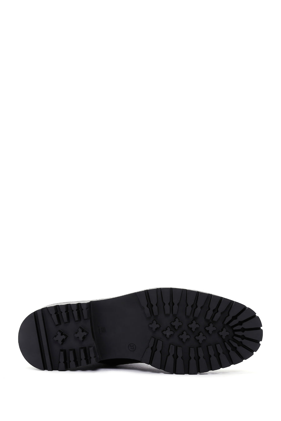 Women's Black Zippered Leather Boots