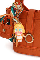 Woman Orange Long-Strap Mini Shoulder Bag | Derimod