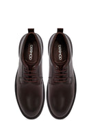 Men's Brown Lace-Up Leather Casual Shoes | Derimod