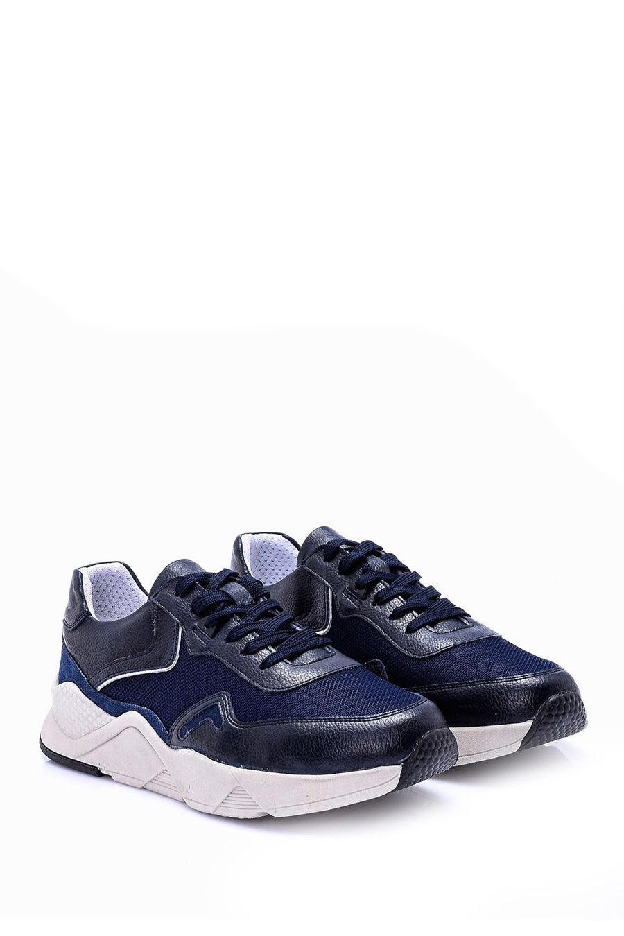 ERKEK YÜKSEK TABANLI DERİ SNEAKER