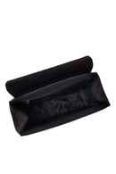 Woman Black Chain Long-Strap Braided Crossbody Bag | Derimod