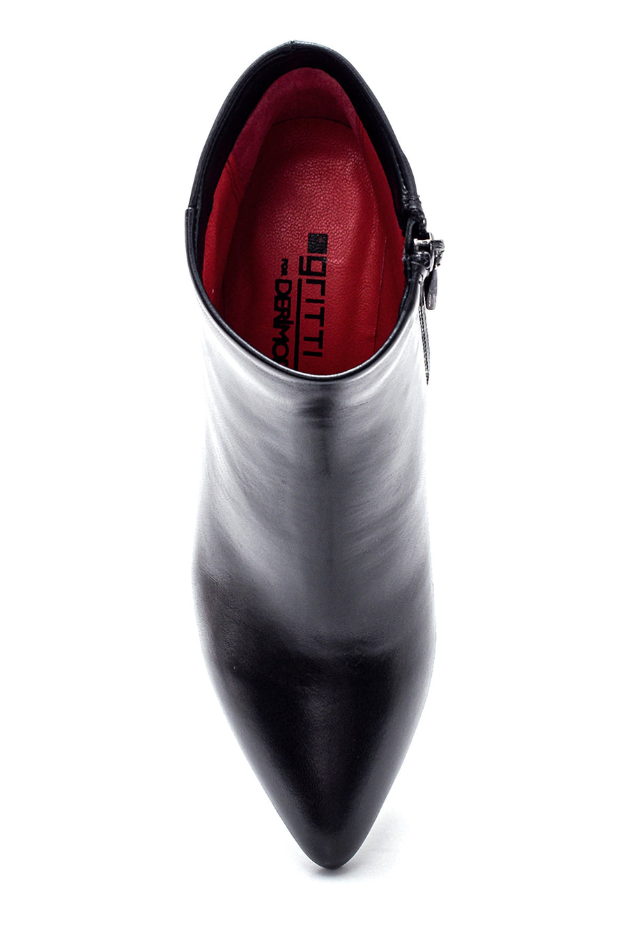 Women's Leather Gritti For Derimod Heeled Boots