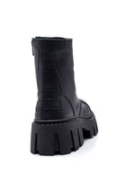 Women's Leather High Sole Boots | Derimod