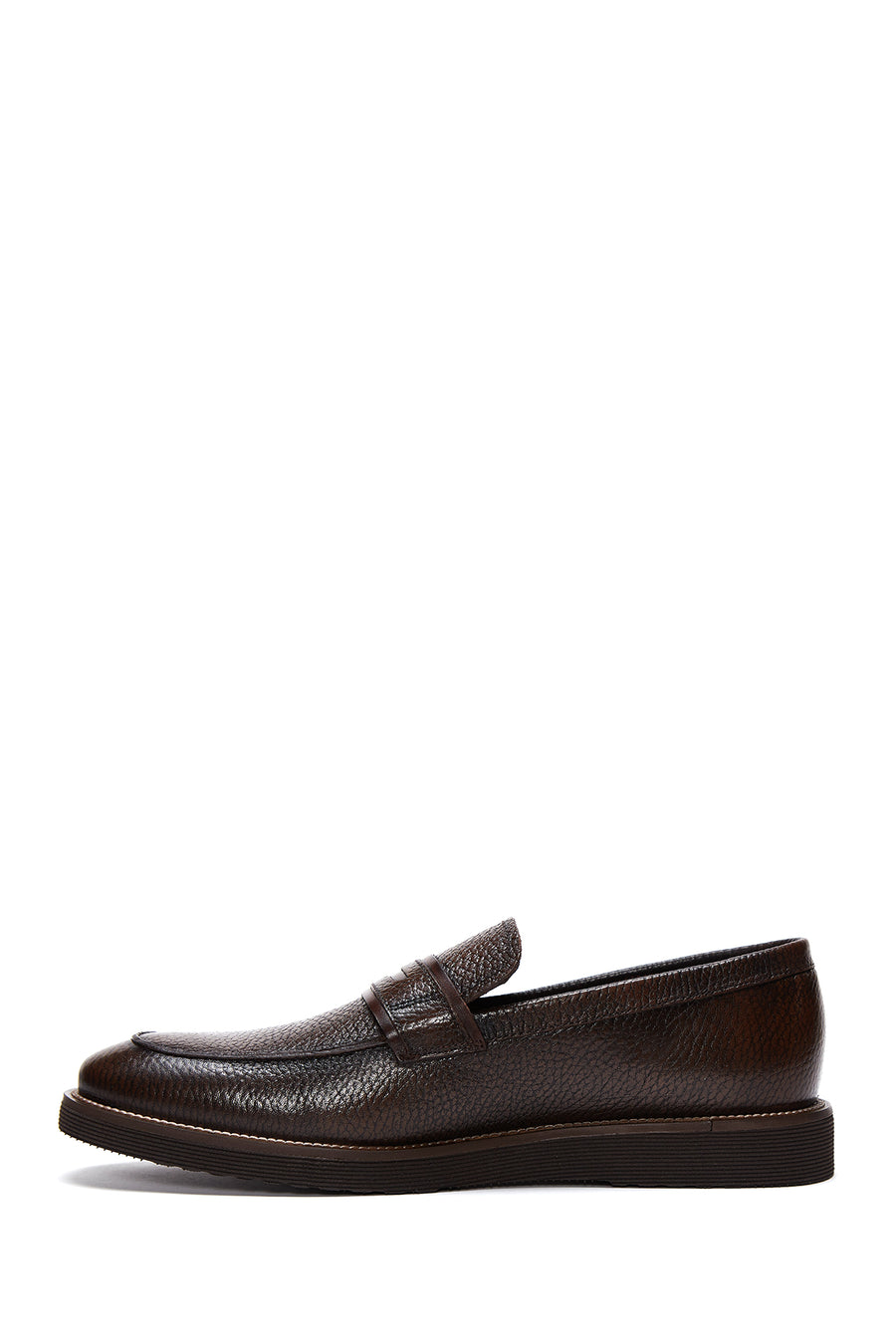 Men's Brown Leather Casual Loafer