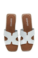Women's Leather Slippers | Derimod