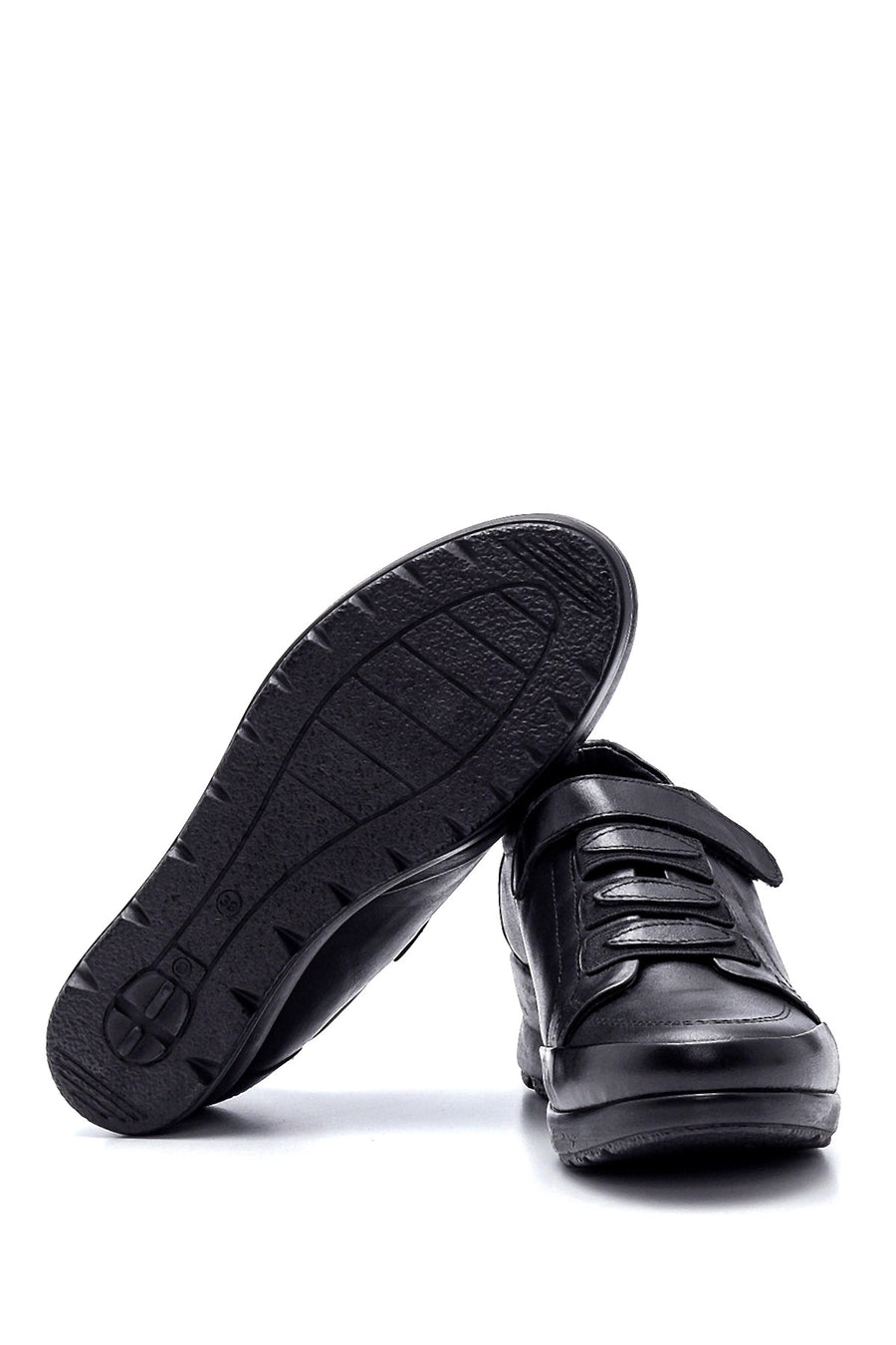 Women's Leather Casual Wedge Shoes