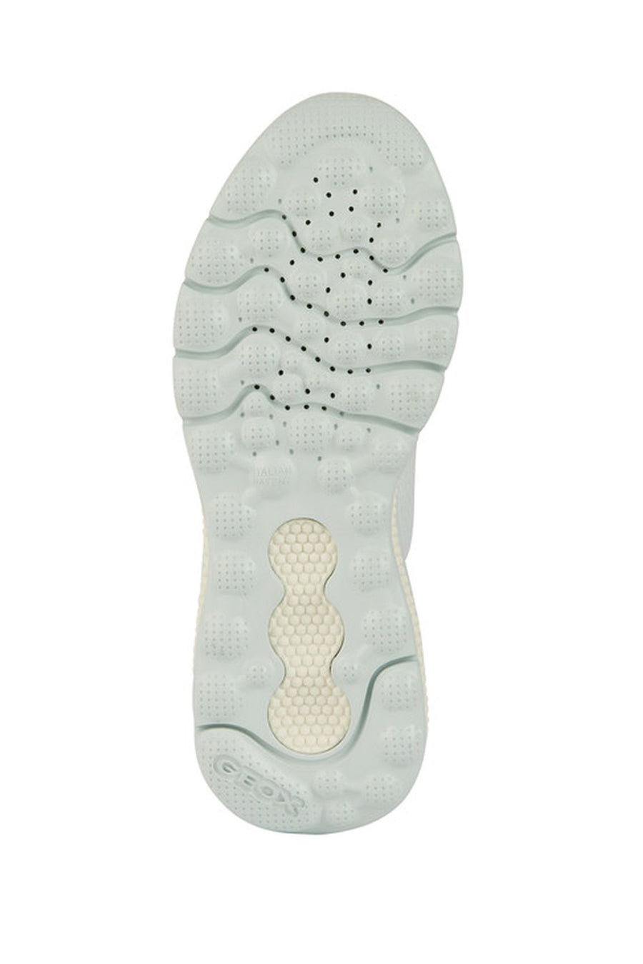 Geox Kadın Mavi Spherica Actif Kalın Tabanlı Bağcıklı Kumaş Sneaker