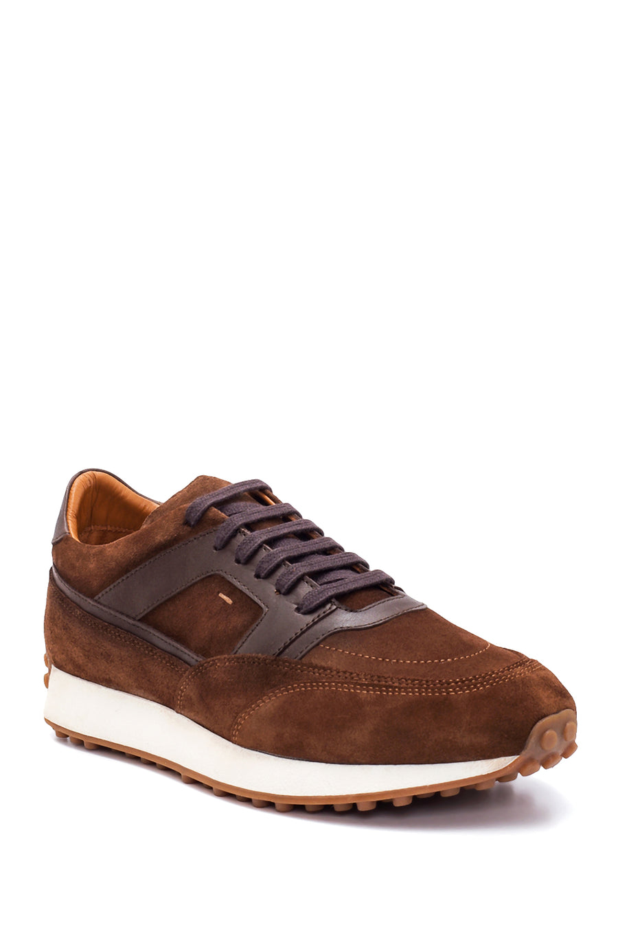 Erkek Deri Süet Sneaker
