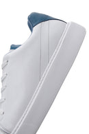 Erkek Beyaz Deri Kalın Tabanlı Sneaker | Derimod