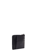 Male Black Leather Cardholder | Derimod
