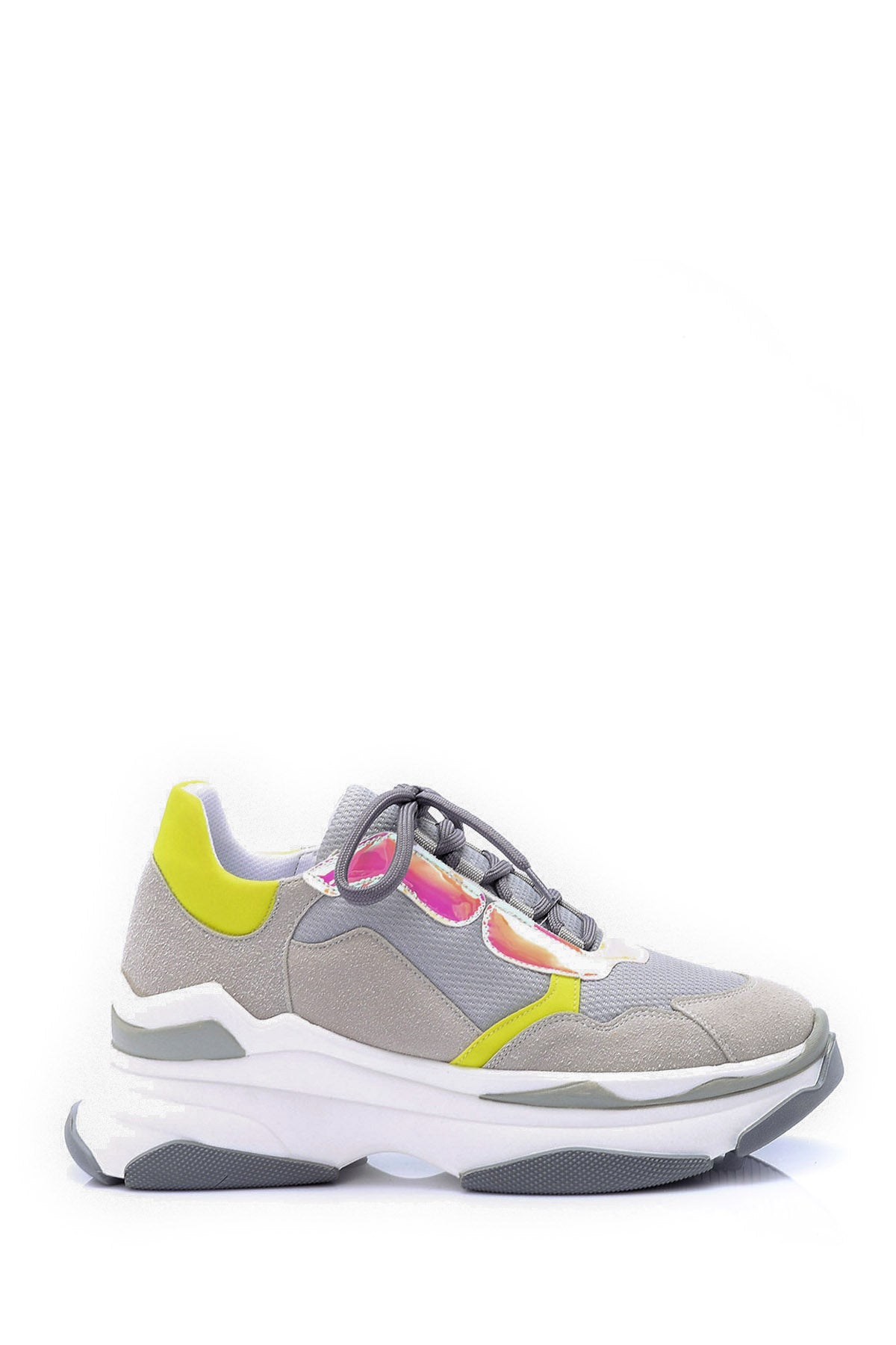 Kadın Yüksek Tabanlı Sneaker 19SFE123314 | Derimod