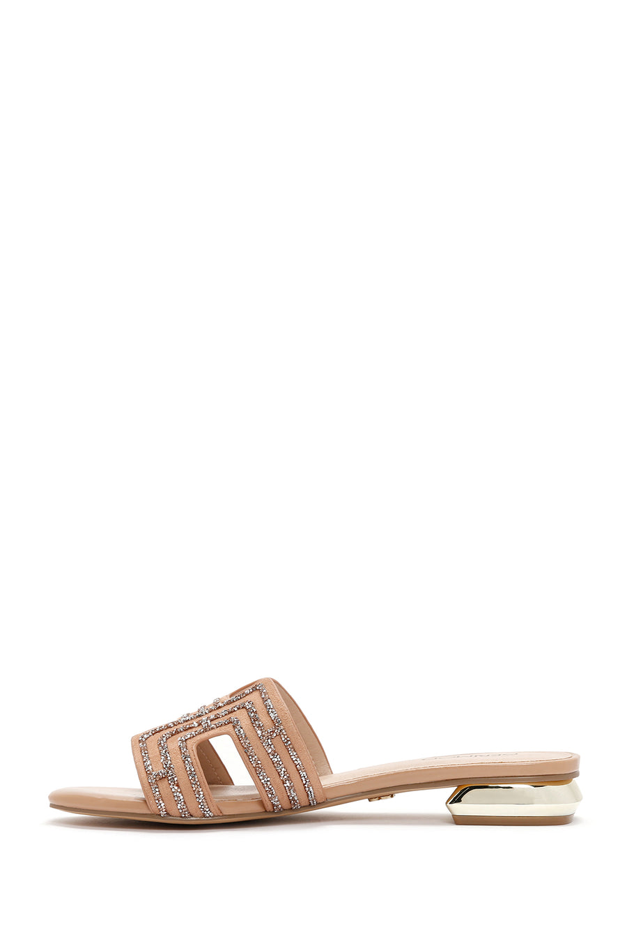 Women's Beige Stone Slippers