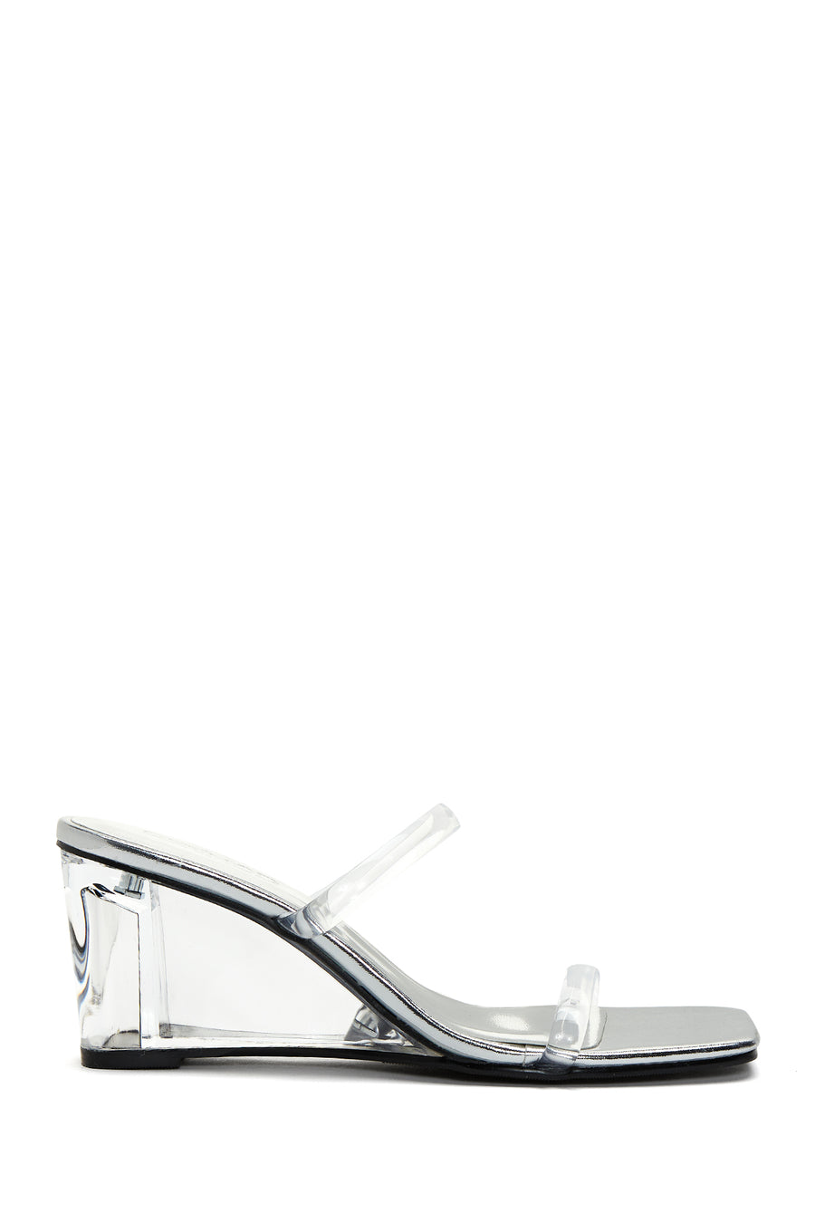 Women's Transparent Heeled Slippers 22SFE4940PV | Derimod