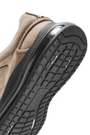 Male Mink Lace-Up Nubuck Leather Sneaker | Derimod