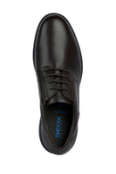 Geox Men's Brown Spherica Lace-Up Leather Casual Shoes | Derimod