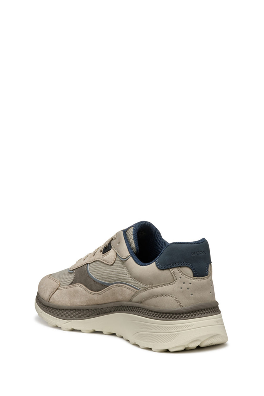 Geox Men's Beige U Spherica Active X1 A - Mes Water Laced Sneaker