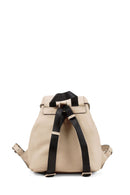 Geox Women's White Faloria Leather Backpack | Derimod