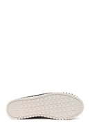Woman Black Lace-Up Thick-Soled Casual Shoes | Derimod