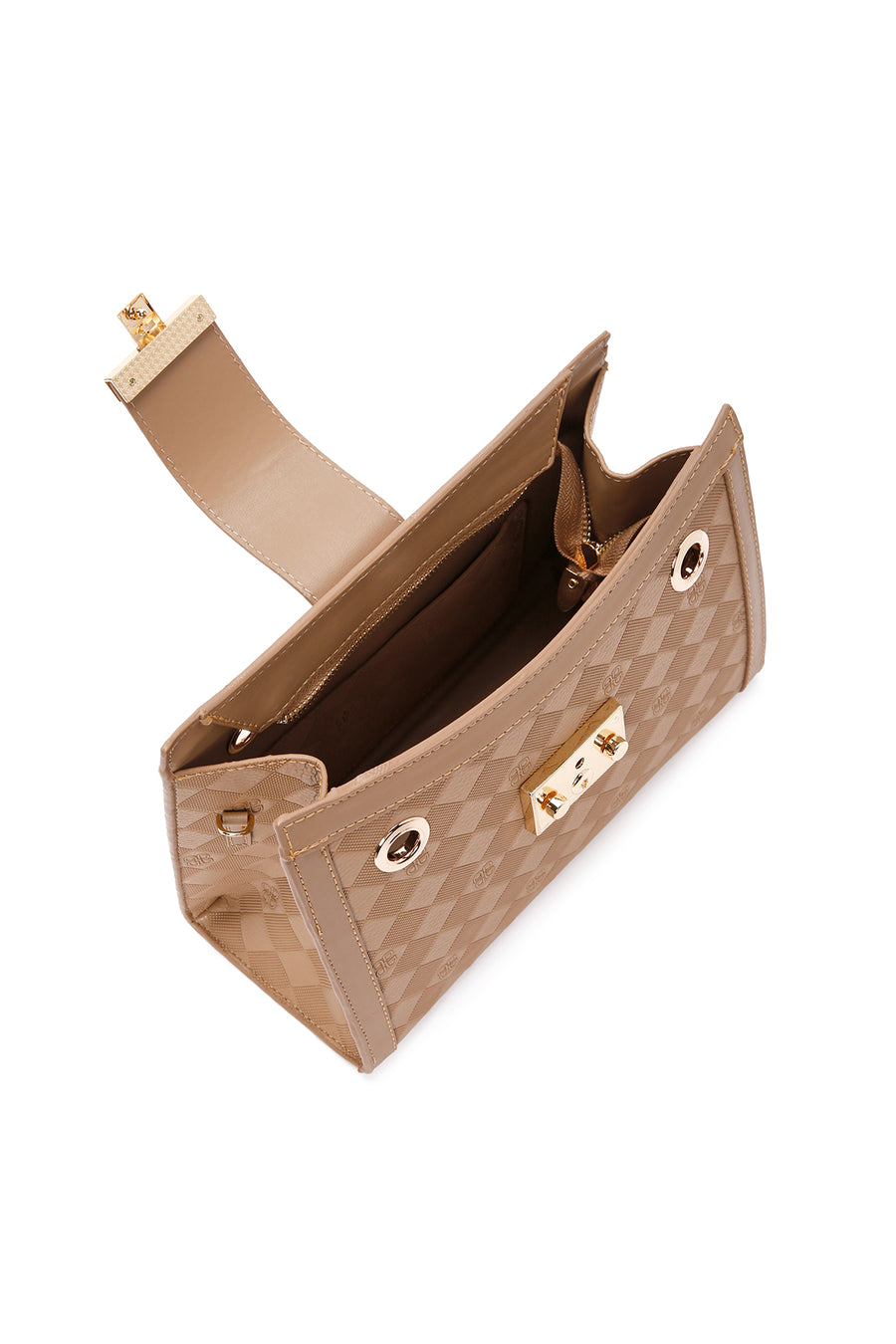 Women's Brown Long Strap Shoulder Bag