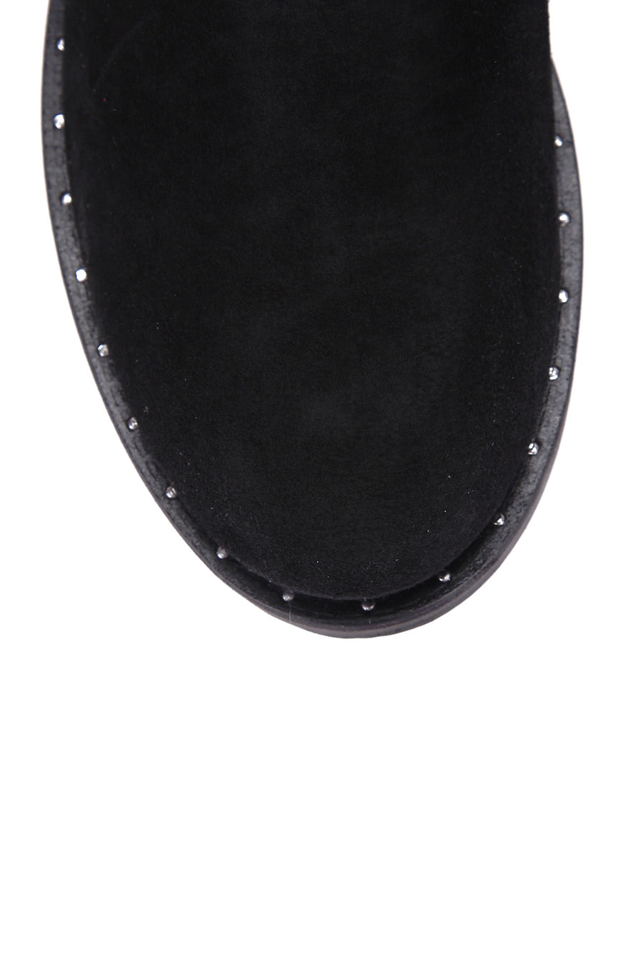 Zippered Women's Suede Boots