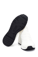 Kadın Beyaz Kalın Tabanlı Sneaker | Derimod
