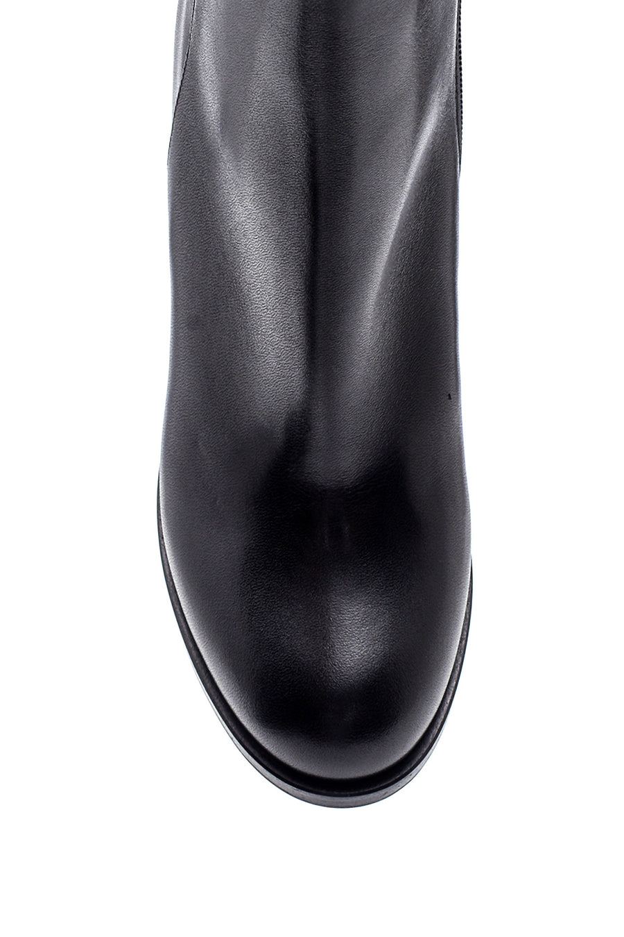 Women's Leather Heeled Boots