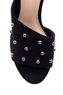Women's Suede Heeled Slippers | Derimod