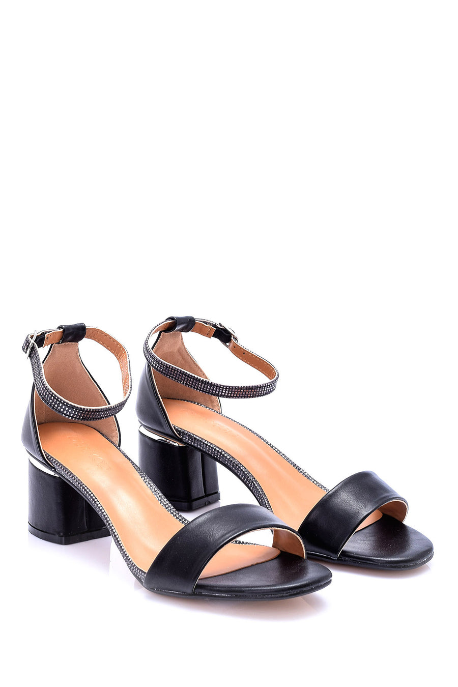 Women's Stone Detailed Heeled Shoes
