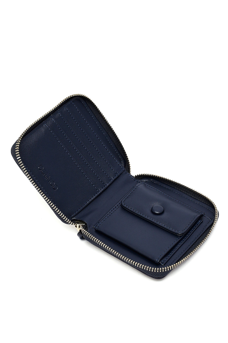 Women's Navy Blue Patterned Wallet
