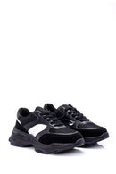 Women's Suede Detailed Sneaker | Derimod