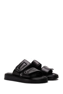 Women's Leather Comfort Slippers | Derimod