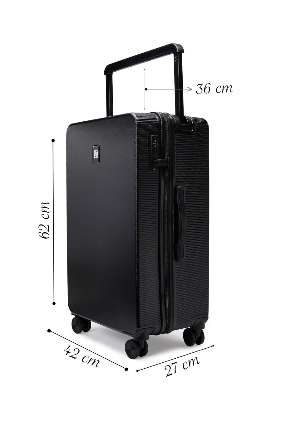 Unisex Black Suitcase