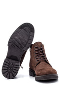 Men's Leather Nubuck Boots | Derimod