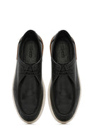 Men's Black Leather Casual Shoes | Derimod