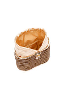 Women's Gold Stone Handbag | Derimod