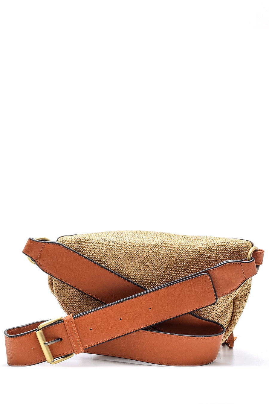 Women's Straw Waist Bag
