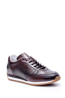 Erkek Kroko Detaylı Sneaker | Derimod