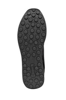 Geox Kadın Siyah D Runntıx A - Nylon+Suede Bağcıklı Kalın Tabanlı Kumaş Sneaker | Derimod