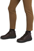 Geox Men Brown U Granito + Grip B Abx D - Sue Lace Leather Outdoor Boot | Derimod