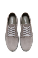 Men's Leather Suede Sneaker | Derimod