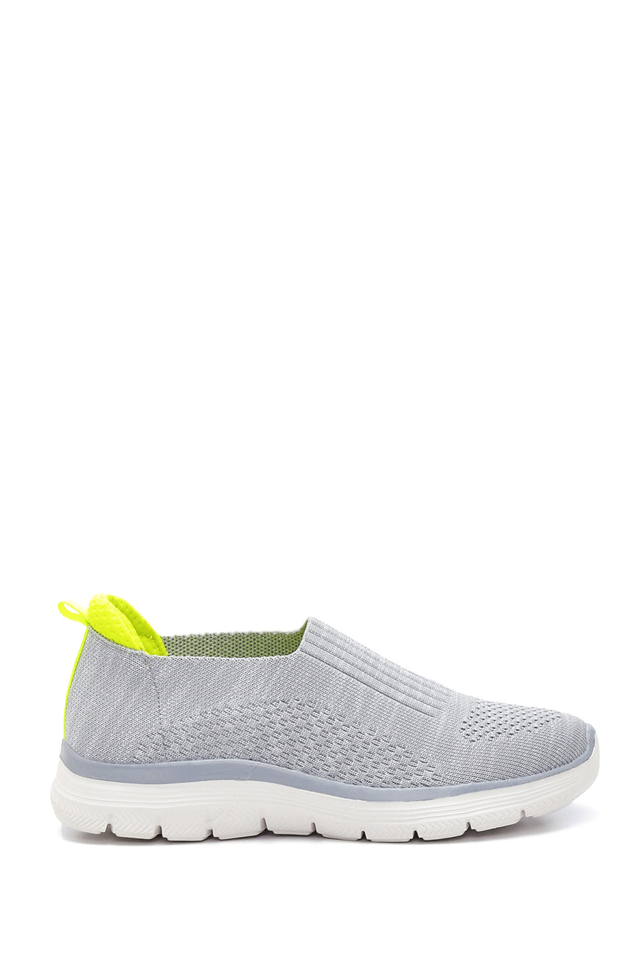 Kadın Gri Neon Detaylı Sneaker 22SFD49526F | Derimod