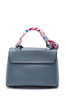 Women's Blue Faux Leather Clutch Bag | Derimod
