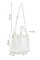 Women's White Long Strap Shoulder Bag | Derimod