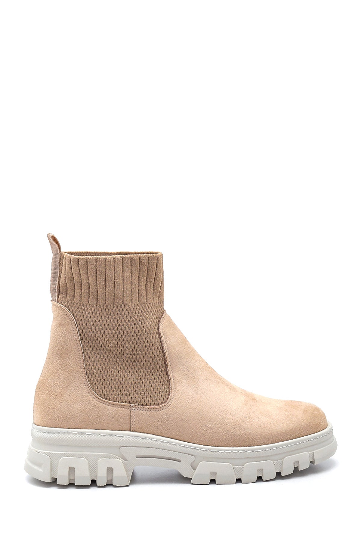 Women's Socks Suede Boots 20WFE129710 | Derimod