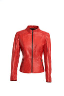 Riva Women's Leather Jacket | Derimod