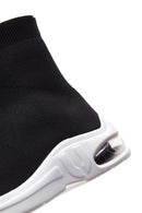 Women's Black High Top Sneaker | Derimod