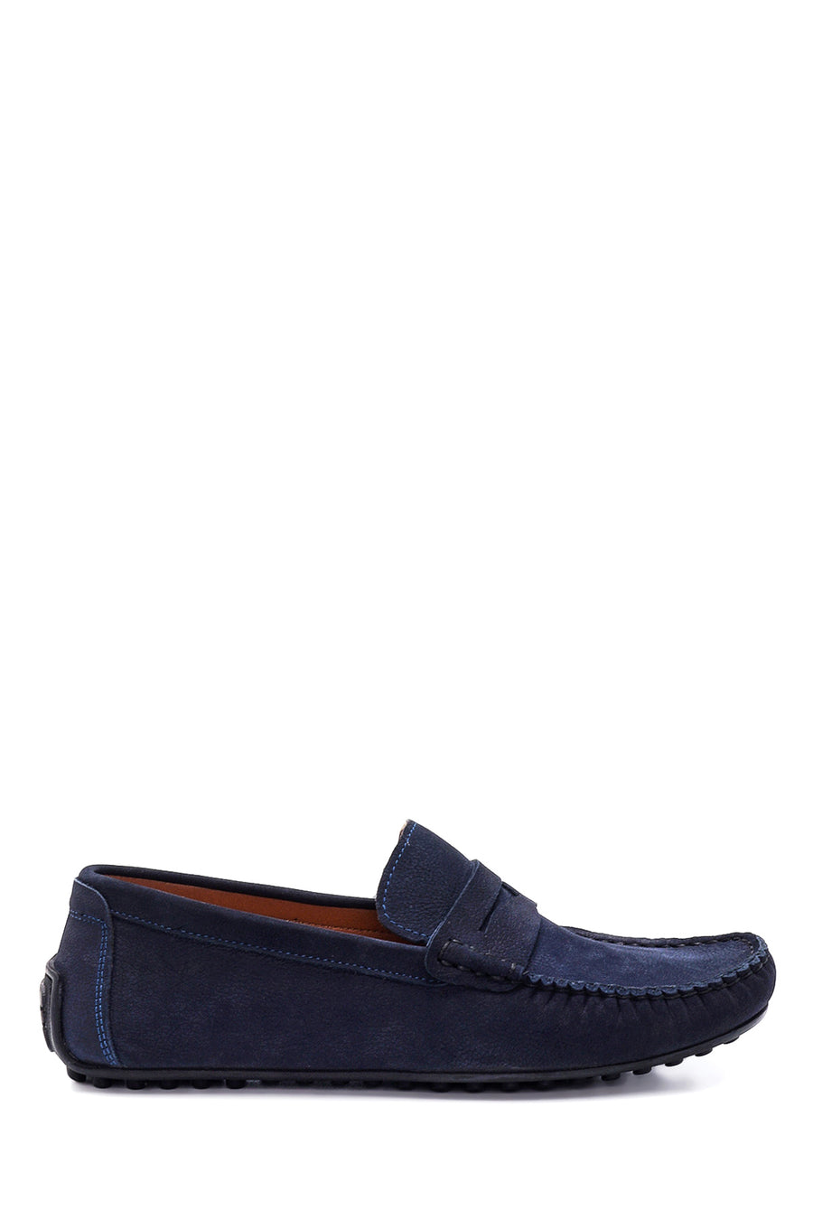 Men's Leather Nubuck Loafer 22SFD6577V3 | Derimod