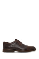 Men's Brown Lace-up Leather Casual Shoes | Derimod