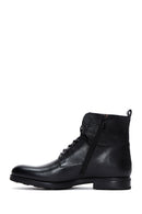 Men's Black Leather Classic Boots | Derimod